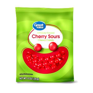 15 pieces (40 g) Cherry Sours