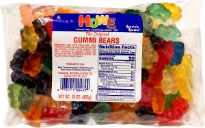 15 pieces (40 g) Gummi Bears