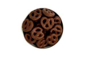 15 pieces (40 g) Mini Chocolate Pretzels