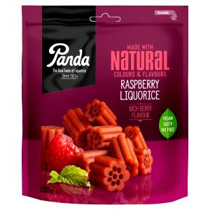 15 pieces (40 g) Raspberry Licorice