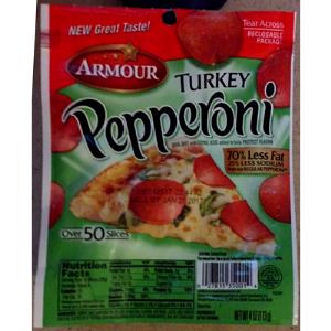 15 slices (30 g) Pepperoni 50% Less Sodium