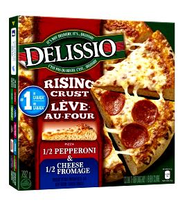 150 Grams Pizza, Half & Half Rising Crust Trust, Pepperoni & Cheese