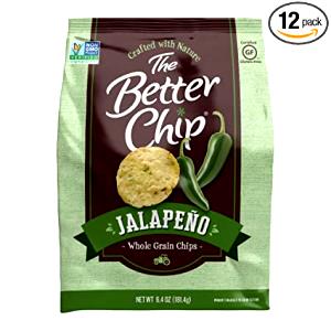 16 chips (1 oz) Jalapeño Whole Grain Chips