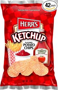 16 chips (1 oz) Ketchup & Fries Flavored Potato Snacks