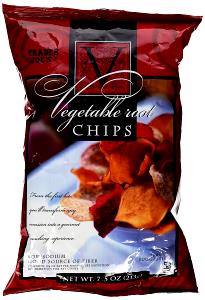 16 chips (1 oz) Vegetable Root Chips