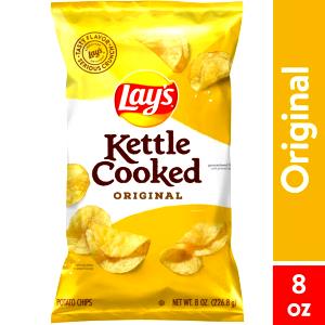 16 chips (28 g) Kettle Cooked Original Extra Crunchy Potato Chips