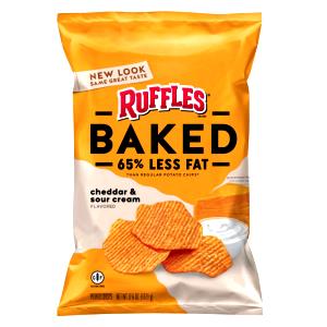 16 Chips Potato Crisps, Reduced Fat, Savory Cheddar