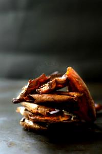 16 chips Sweet Potato Skins