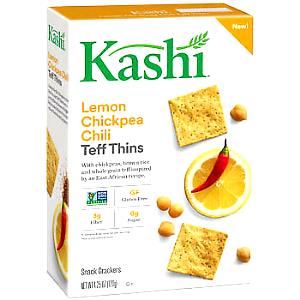 16 crackers (30 g) Lemon Chickpea Chili Teff Thins