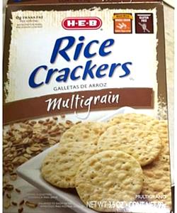 16 crackers (30 g) Multigrain Rice Crackers