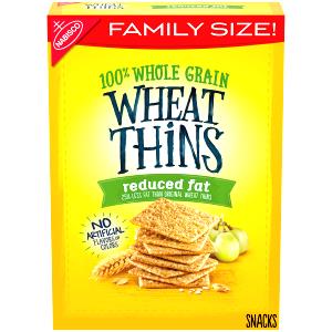 16 crackers (30 g) Thin Wheat Reduced Fat Crackers