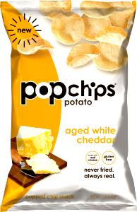 16 crisps (1 oz) White Cheddar Pop Potato Crisps