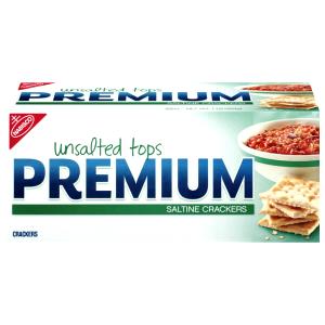 16 Grams Crackers, Premium, Unsalted Tops