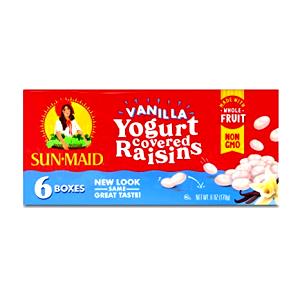16 pieces (30 g) Vanilla Yogurt Raisins