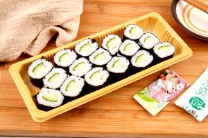 16 Pieces Sushi Snack Pack, Cucumber