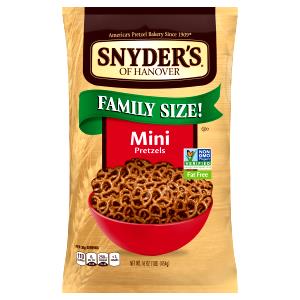 16 pretzels (28 g) Mini Pretzels