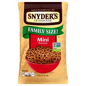 16 pretzels Pretzels
