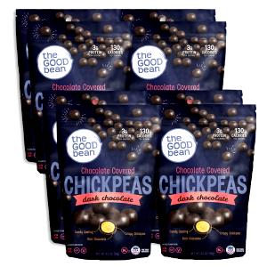 17 chickpeas (28 g) Chocolate Covered Chickpeas