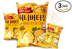 17 chips (1 oz) Honey Butter Flavored Potato Chips