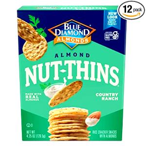 17 crackers (30 g) Almond Nut-Thins - Country Ranch