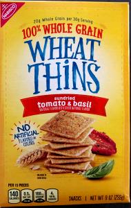 17 crackers (30 g) Sun-Dried Tomato & Basil Almond Flour Crackers