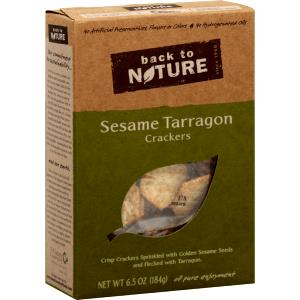 17 crackers (6 g) Sesame Tarragon Crackers