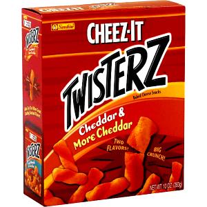 17 Crackers Cheez-İt Twisterz, Cheddar & More Cheddar