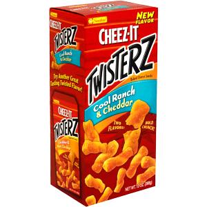17 Crackers Cheez-İt Twisterz, Cool Ranch & Cheddar