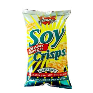 17 crisps (28 g) Soy Crisps - Creamy Ranch