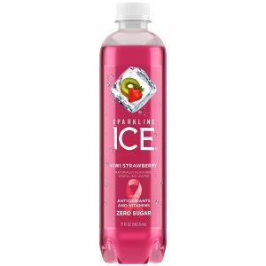 17 fl oz (502.8 ml) Sparkling Ice - Kiwi Strawberry (Bottle)