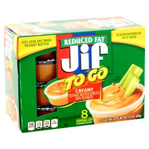 1.7 oz container (48 g) Reduced Fat Jif to Go