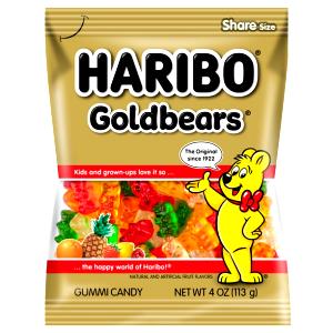 17 pieces (39 g) Gummy Bears
