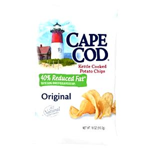18 chips (1 oz) Kettle Cooked Reduced Fat Original Potato Chips