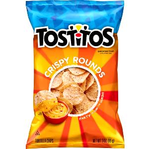 18 chips (28 g) Mini Rounds Tortilla Chips