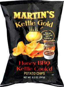 18 chips Kettle Cooked Honey BBQ Chips