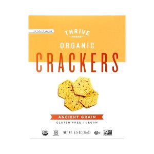 18 crackers (30 g) Organic Crackers Ancient Grain