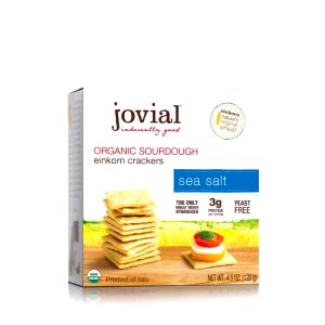 18 crackers (30 g) Organic Sourdough Crackers