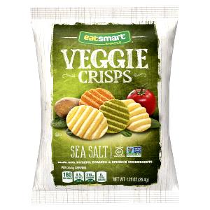 18 crisps (1 oz) Garden Veggie Crisps - Lightly Salted