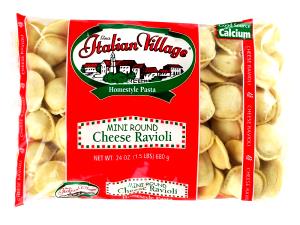 18 pieces (145 g) Mini Round Cheese Ravioli