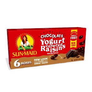 18 pieces (30 g) Chocolate Yogurt Covered Raisins