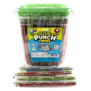18 pieces (40 g) Sour Twists