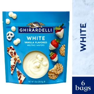 18 wafers (41 g) White Melting Wafers