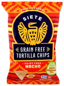 19 chips (28 g) Grain Free Tortilla Chips - Nacho