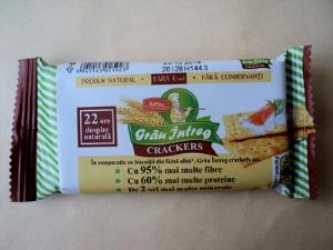 19 crackers (30 g) Natural Crispbread Crackers