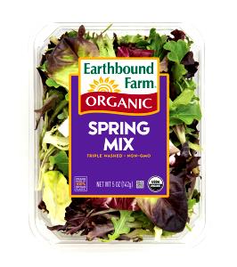 2 1/2 cups (100 g) Spring Mix