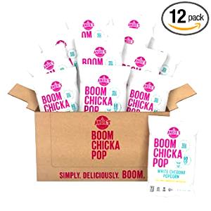 2 1/2 cups (28 g) Boom Chicka Pop White Cheddar Popcorn