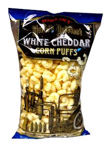 2 1/2 cups (28 g) Worlds Puffiest White Cheddar Corn Puffs