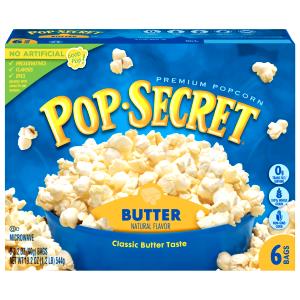 2 1/2 cups Nice Butter Flavor Popcorn