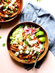 2 1/2 cups prepared salad (100 g) Chicken Taco Salad Kit