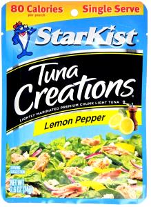 2 1/2 oz (70.8 g) Zesty Lemon Pepper Chunk Light Tuna in Water
